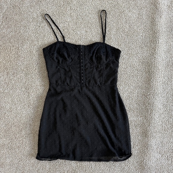 La Hearts Dresses La Hearts Black Mini Corset Dress Poshmark — free download